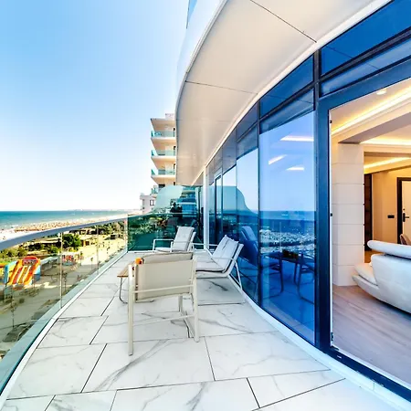 Infinity Seaview White Titanic With Underground Parking Apartament Năvodari